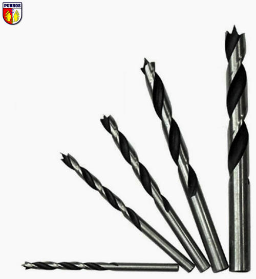 Brad-Point Drill Bits, Drill Bit Size: 3mm, Overall Length: 60mm