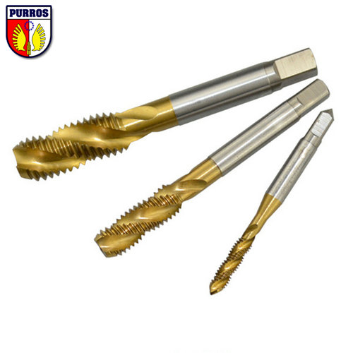 Right Hand Thread Spiral Flute Taps, Thread Size M3-M12