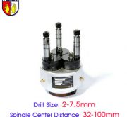 Adjustable 3 Spindle Drilling Heads PRMS-332