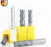 HRC 55 Flat End Mills, 4-20mm Shank Diameter